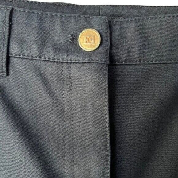 Escada Black Straight High Rise Jeans - Picture 4 of 7